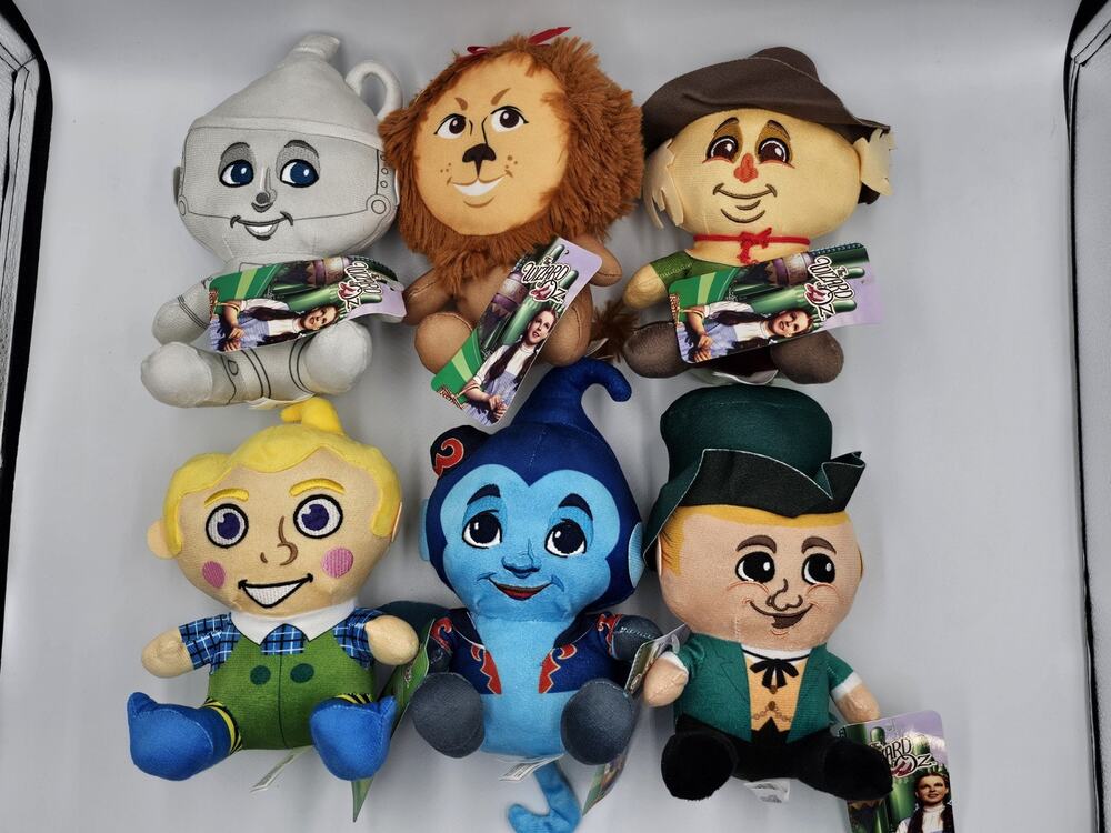 BRAND NEW The Wizard Of Oz Chibi Plush Set Of 6 Limited Edition Rare 7”-9”